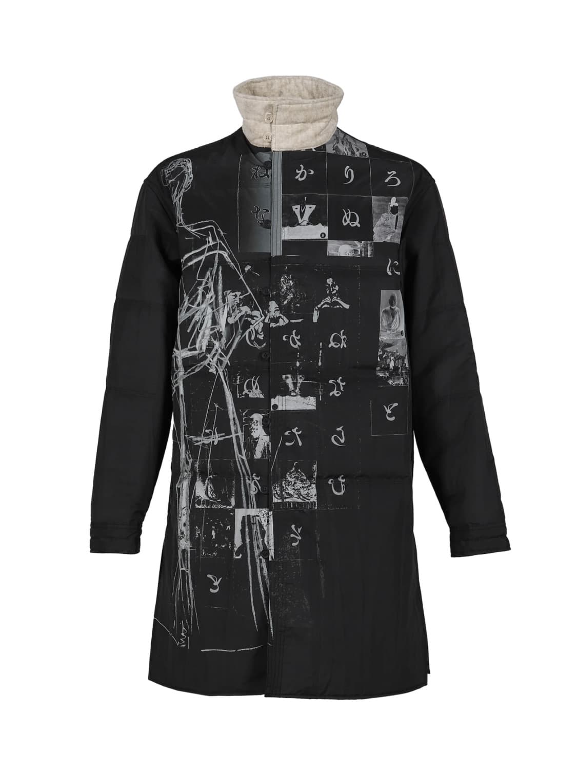 요지야마모토 뿌르옴므 25fw 패디드 셔츠 상품이미지2