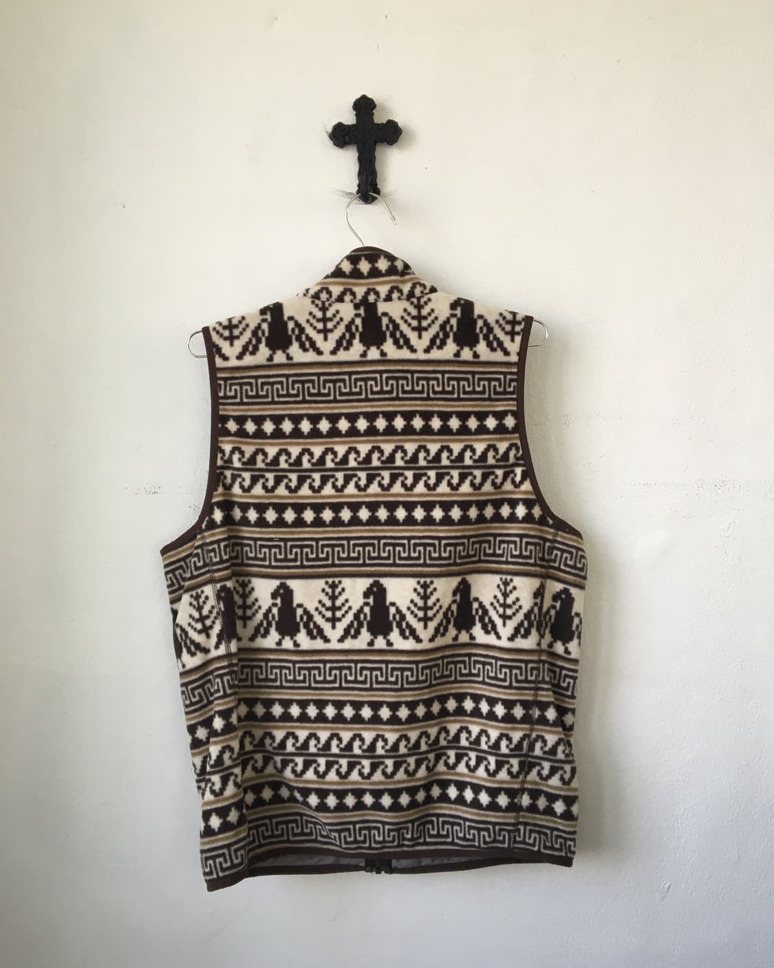 columbia Nordic pattern fleece vestac 상품이미지3