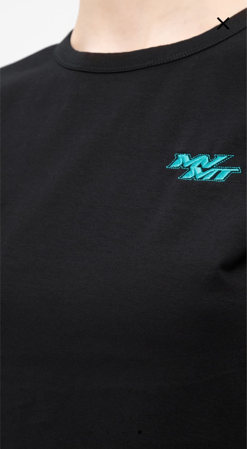 준지 크롭 반팔티  상품이미지4