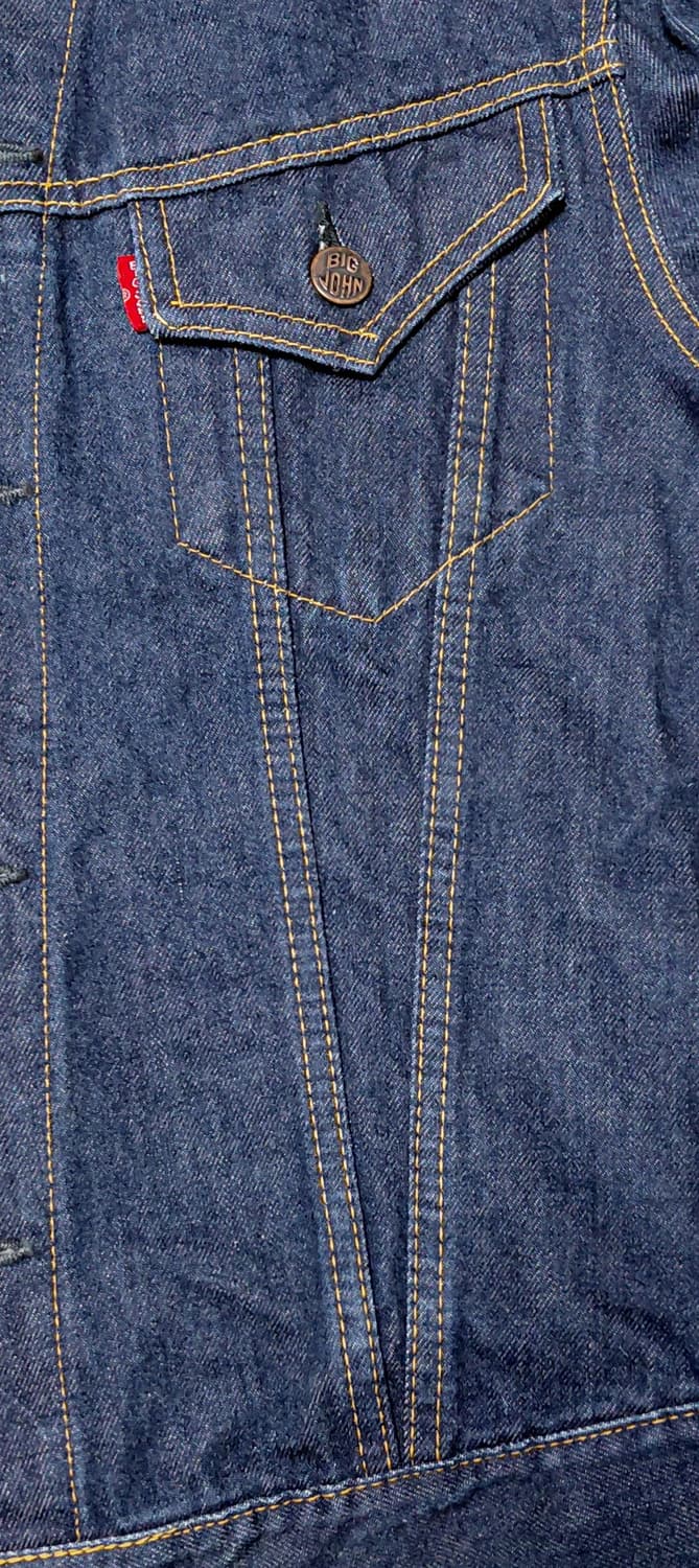 빅존(Big John) 3세대 데님 트러커 자켓 S (무료배송) 상품이미지3