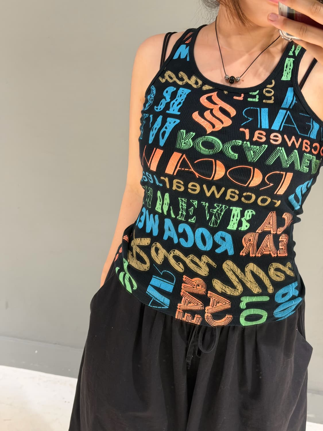 Rocawear lettering detail sleeveless 상품이미지3