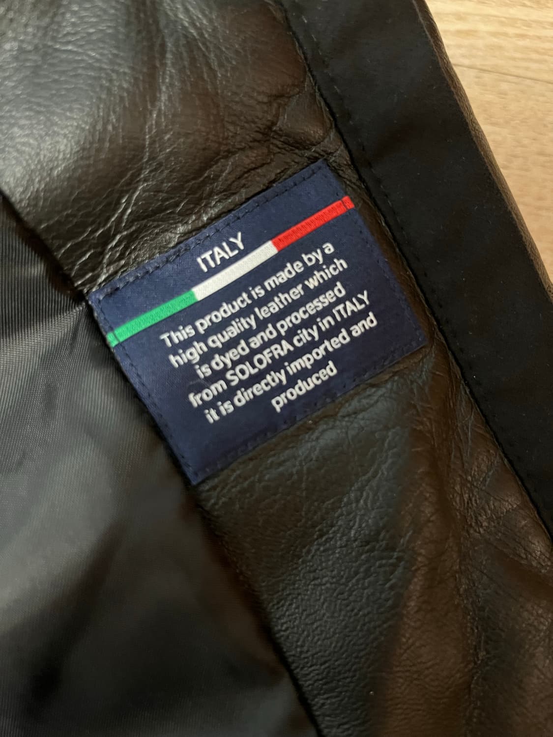 니트넥 양가죽 패딩 상품이미지2