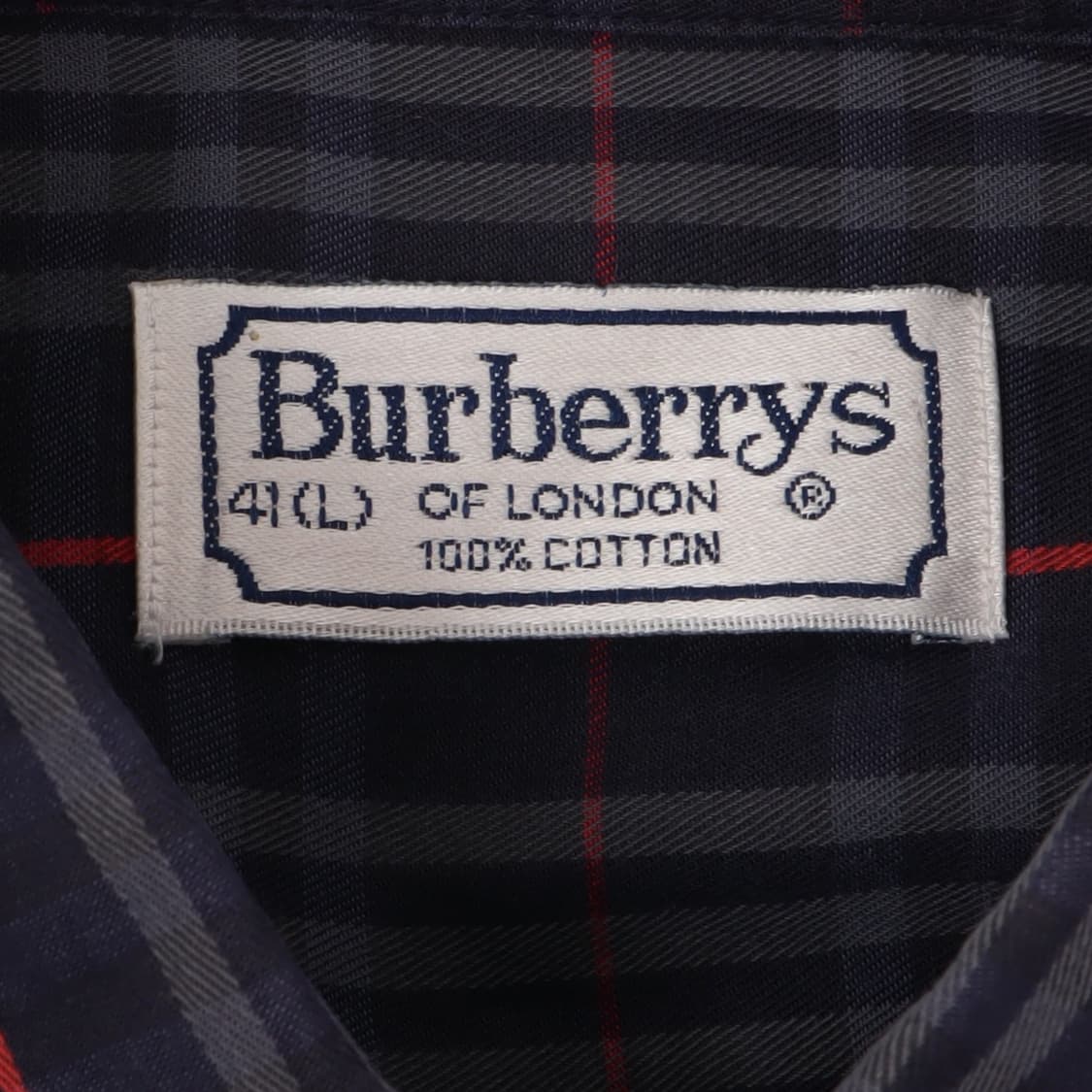 버버리 네이비 노바체크 셔츠 상품이미지8