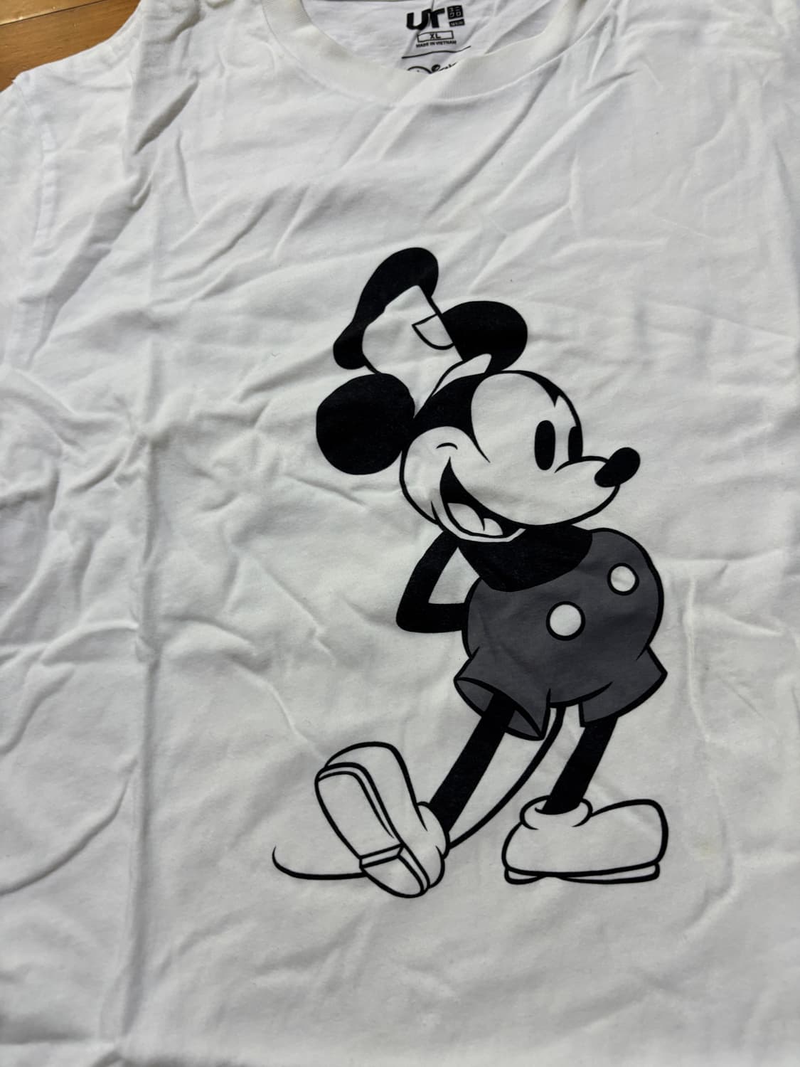 디즈니 유니클로 미키마우스 ut 반팔 티셔츠 xl 사이즈 상품이미지5