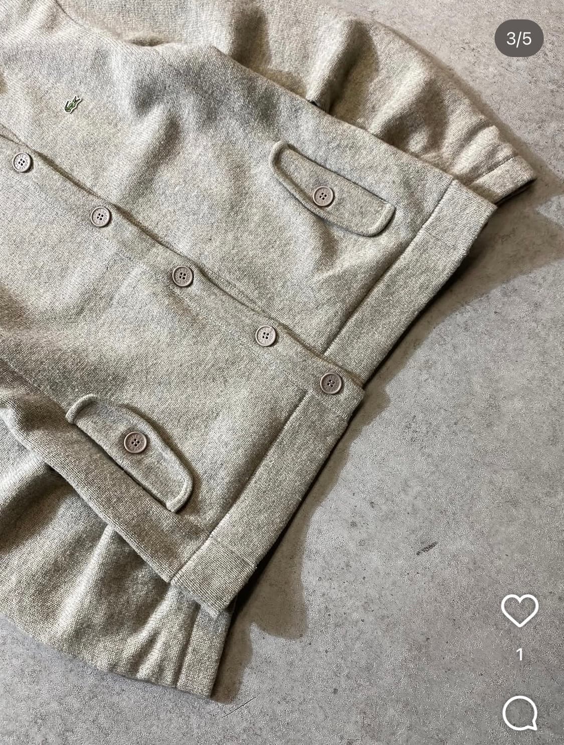 라코스테 니트 가디건 상품이미지4