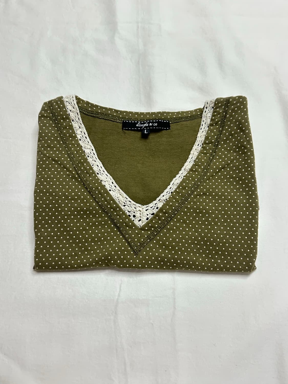 너무 이쁜 카키 에이스 나시 👚 상품이미지1