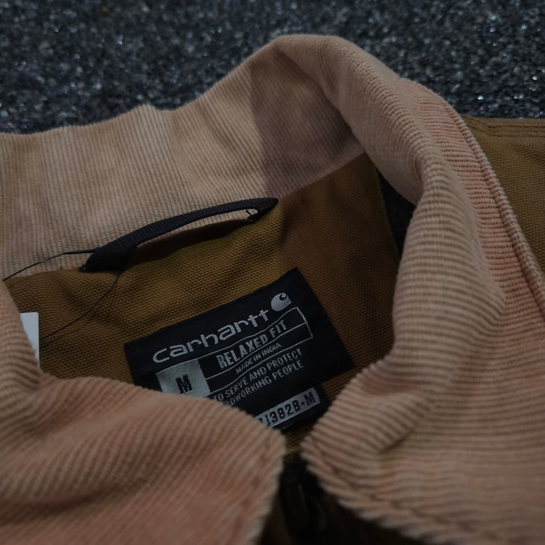 칼하트 USA 오리지널 디트로이트 블랭킷 워크 자켓 상품이미지5