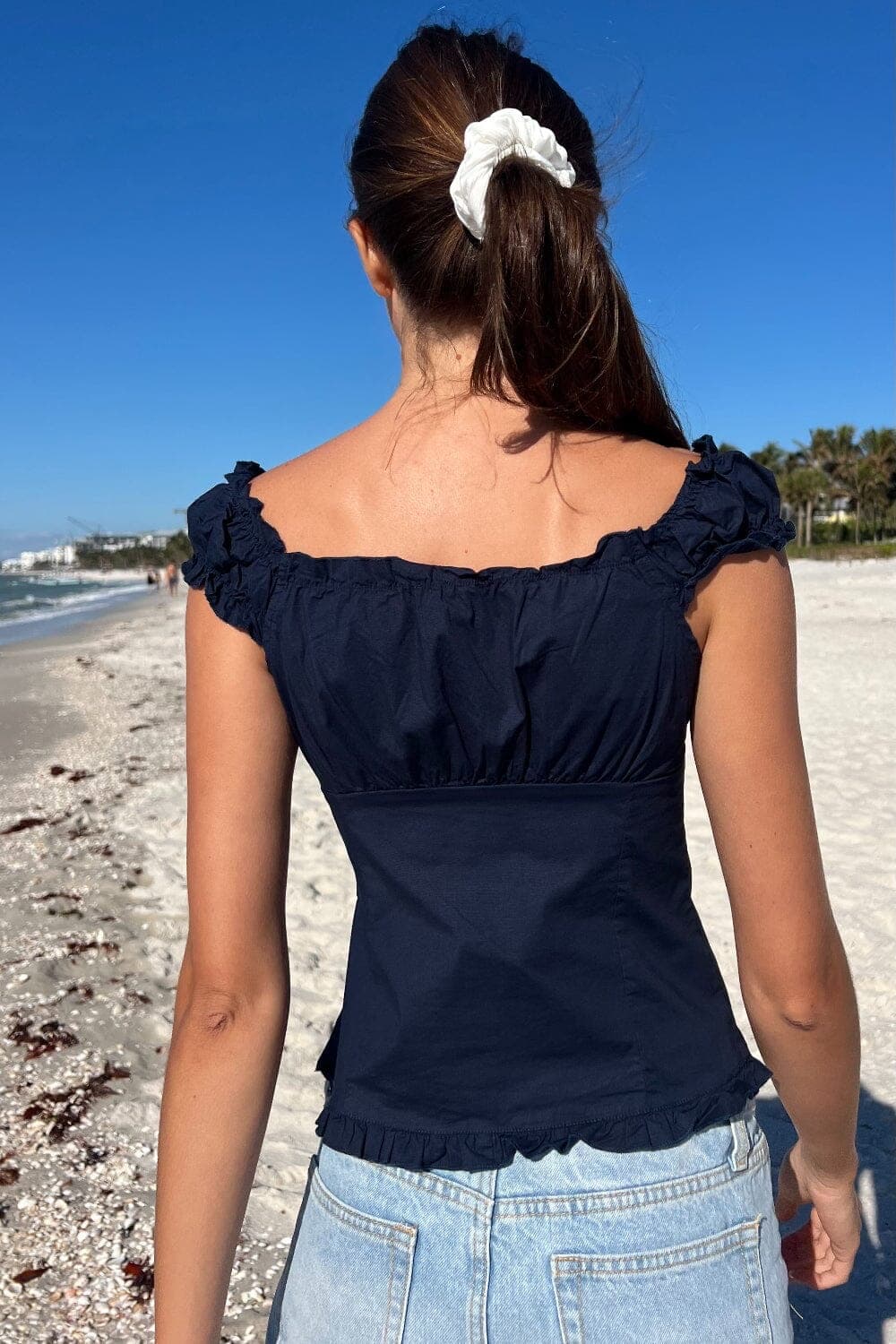 브랜디멜빌 ELENA TOP (NAVY) 상품이미지4