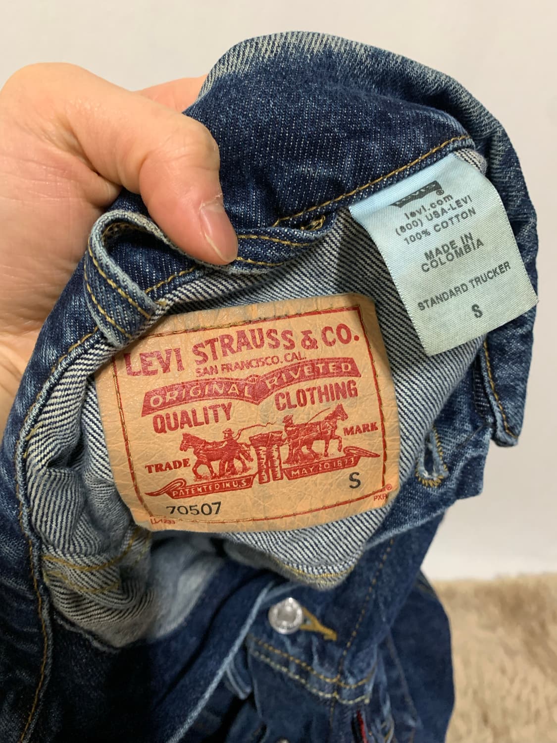 리바이스 스탠다드 트러커자켓 상품이미지3