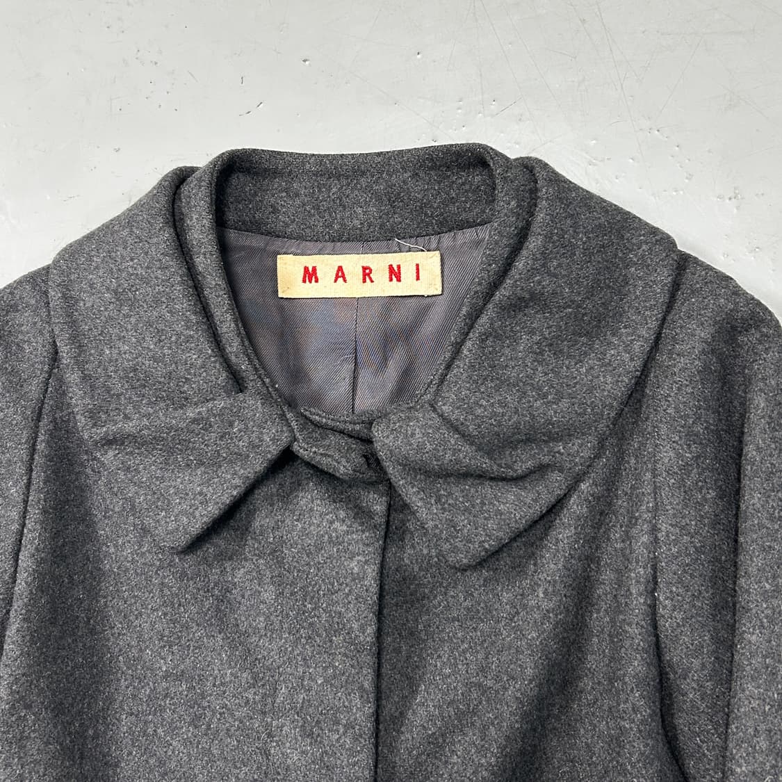 마르니 그레이 울 자켓 상품이미지7
