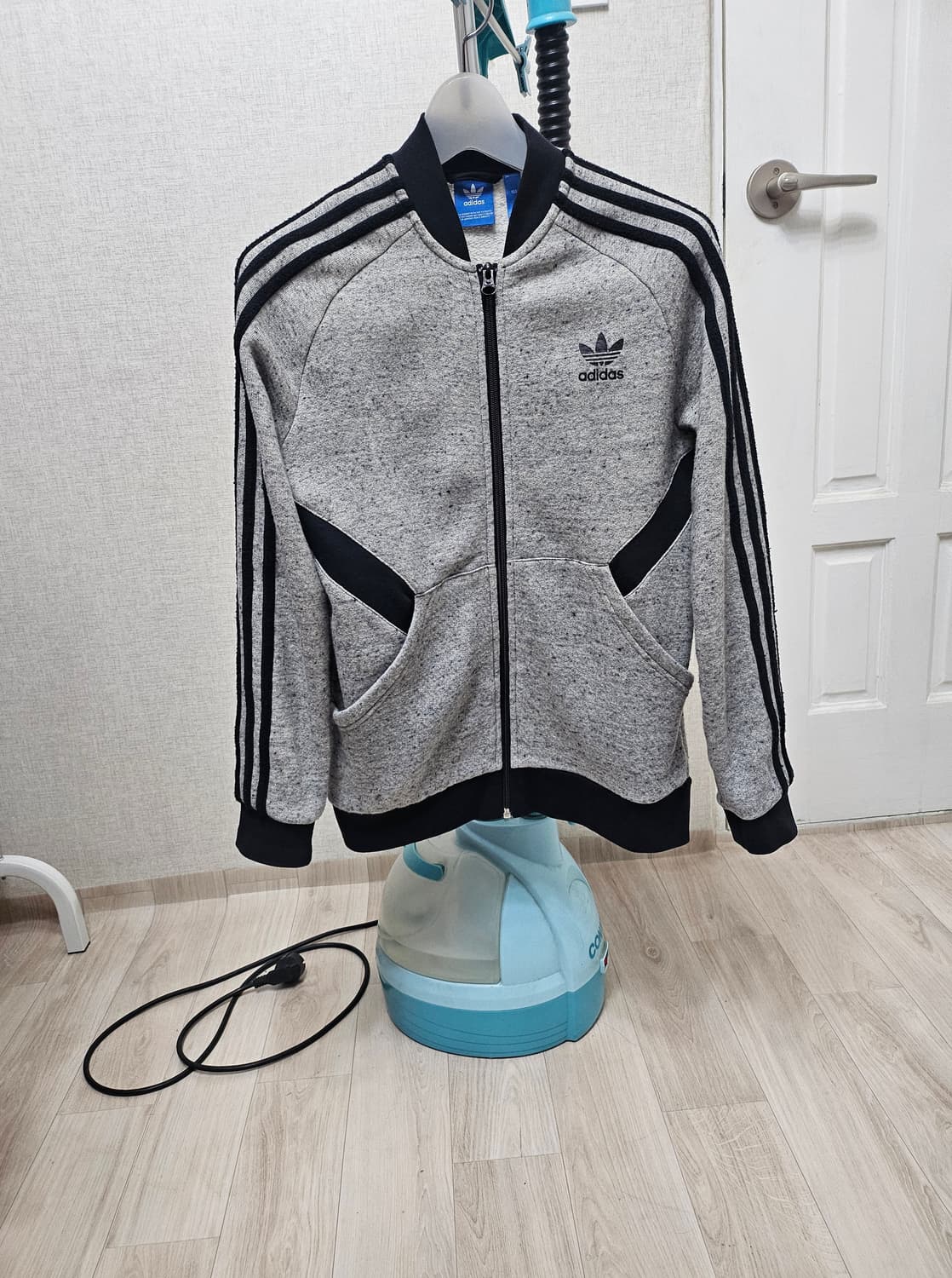 (85~90)S ☆우주매물☆ 아디다스 슈퍼스타 [회검] 트랙탑져지 상품이미지1