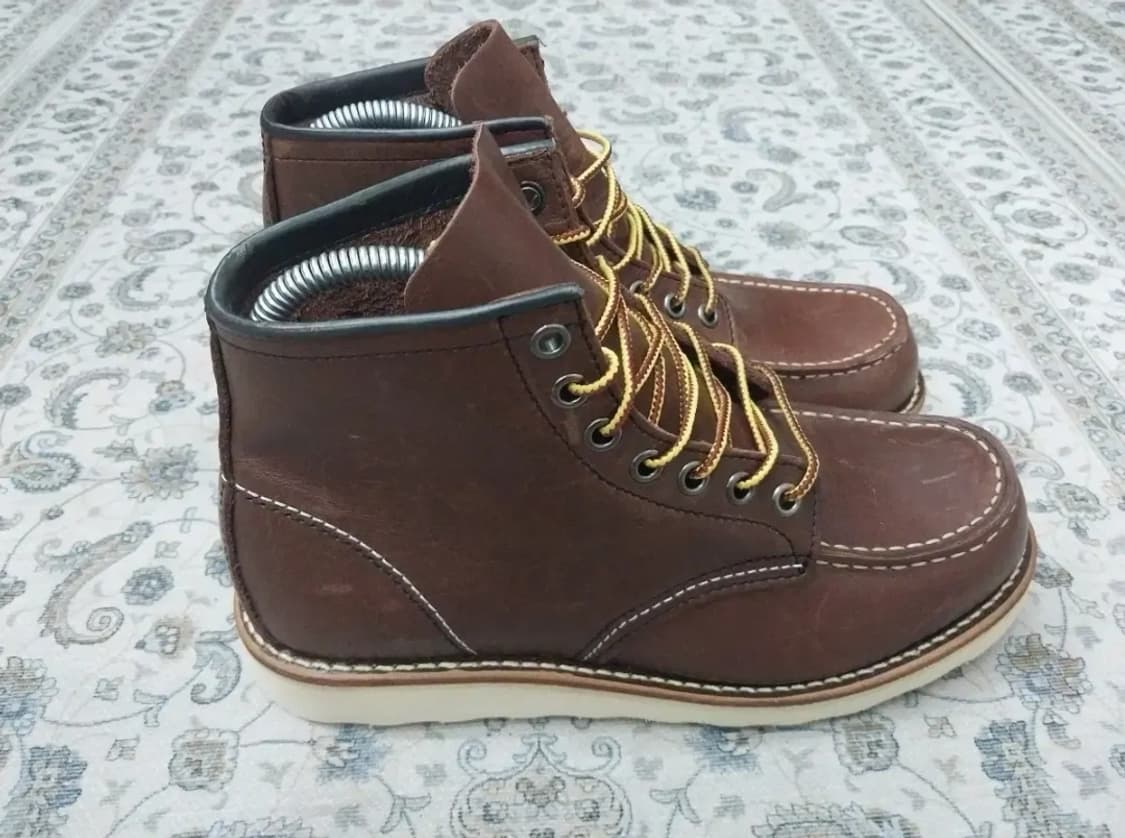 245-255)호킨스 스폰사 브라운 가죽 부츠 상품이미지6