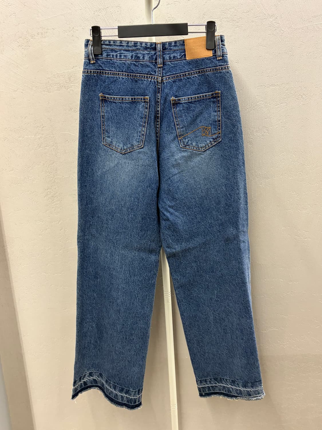 KUME Studio 와이드 데님 팬츠 M 상품이미지4