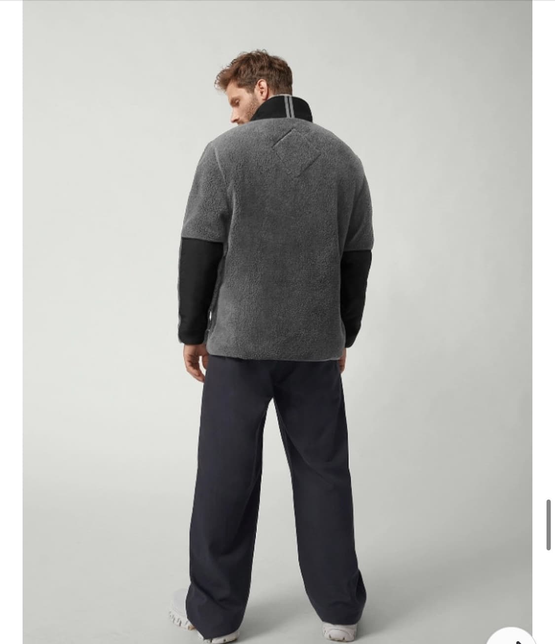 (새상품급)캐나다구스 렌프루 플리스 풀오버 반집업 후리스 그레이 상품이미지10