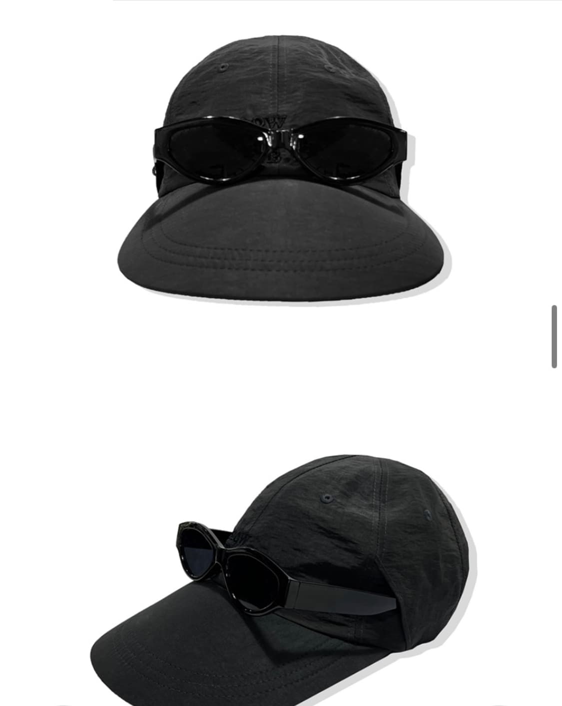 Ssy 나일론 롱빌 러닝모자 상품이미지2