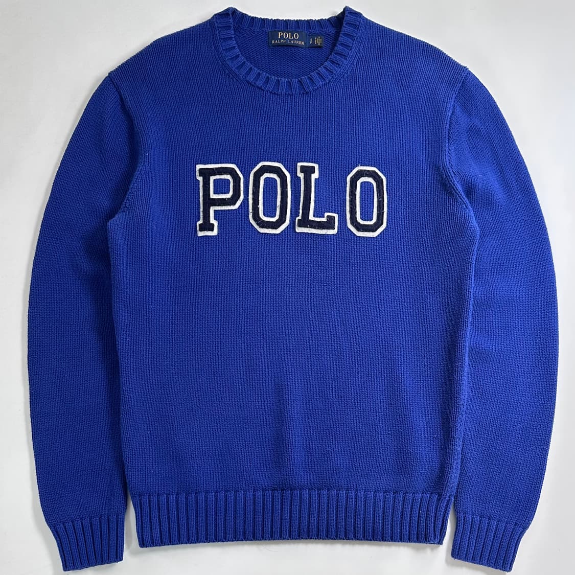 폴로 랄프로렌 아치로고 코튼 니트 상품이미지1
