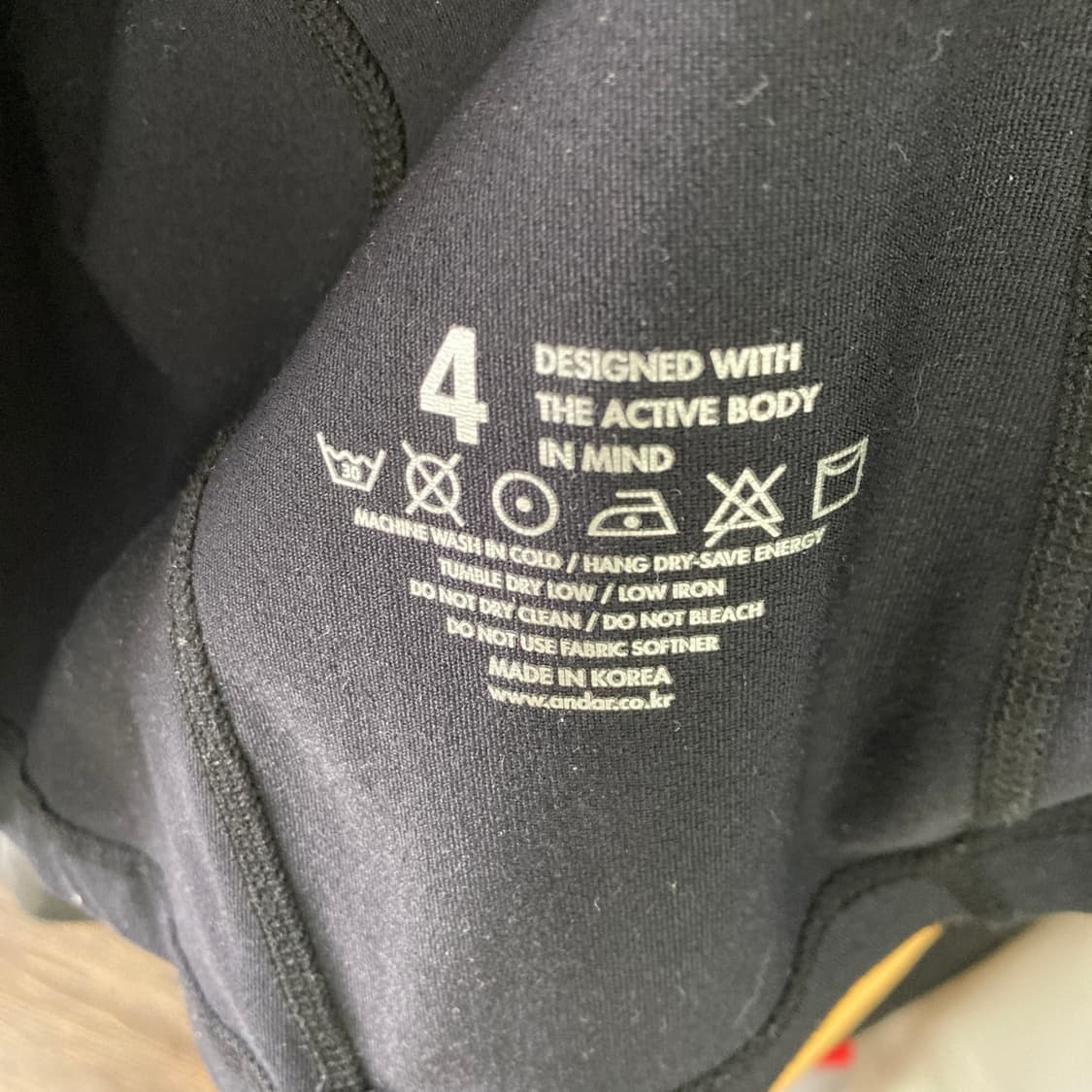 안다르 여성 러닝집업자켓 블랙 4  상품이미지4