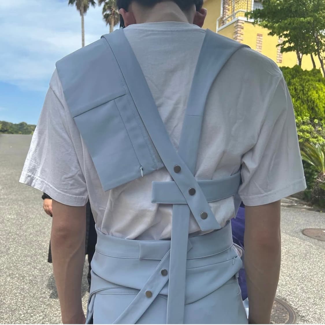 지초이 SS23 벨트 베스트 블랙 상품이미지5