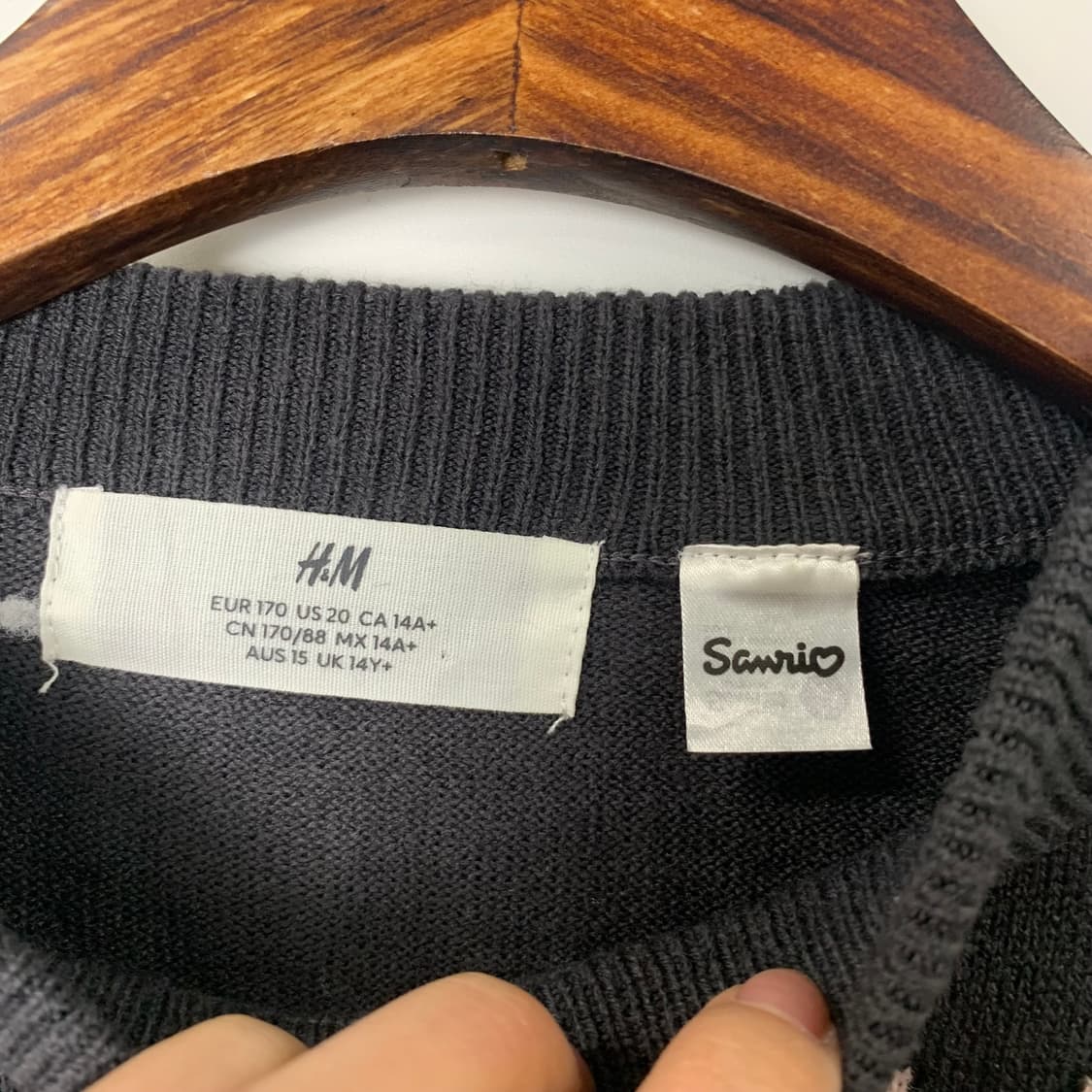 Vintage 빈티지 쿠로미 패턴 니트 상품이미지6