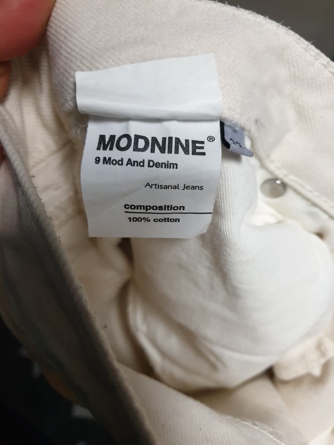모드나인 stellar white -MOD 1 CROP 팬츠 (32) 상품이미지5