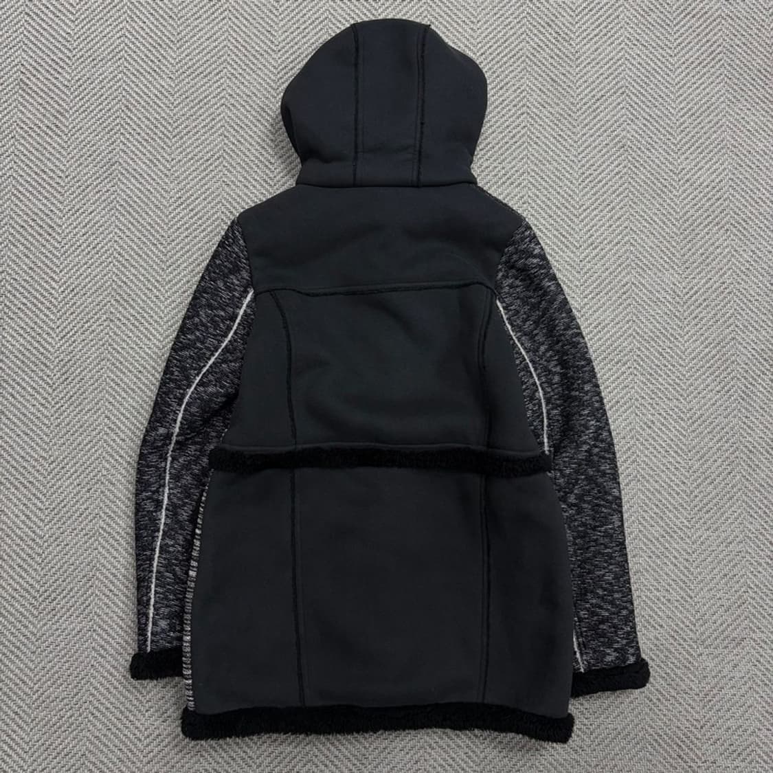 베네통 셰르파 니트 후드코트 v1518 상품이미지2