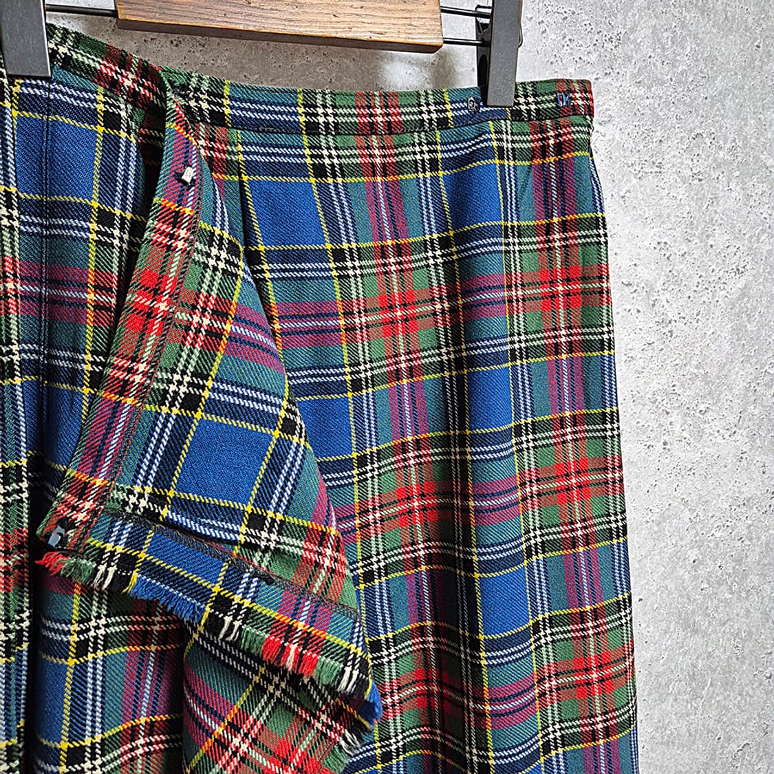 Scott Adie 체크 랩 스커트 (Made In BRITAIN) 상품이미지6
