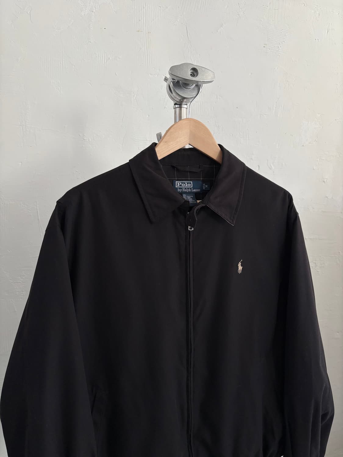 Polo 폴로 랄프로렌 블랙 폴리쉘 자켓 상품이미지2