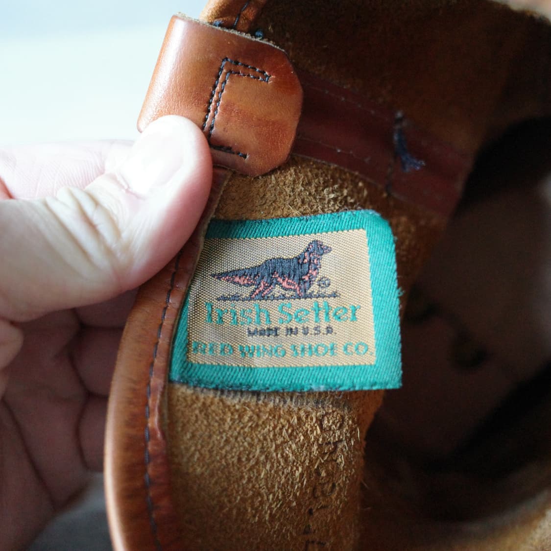 레드윙 아이리쉬 세터 페코스 부츠 9D 270mm (97년 빈티지) 상품이미지6