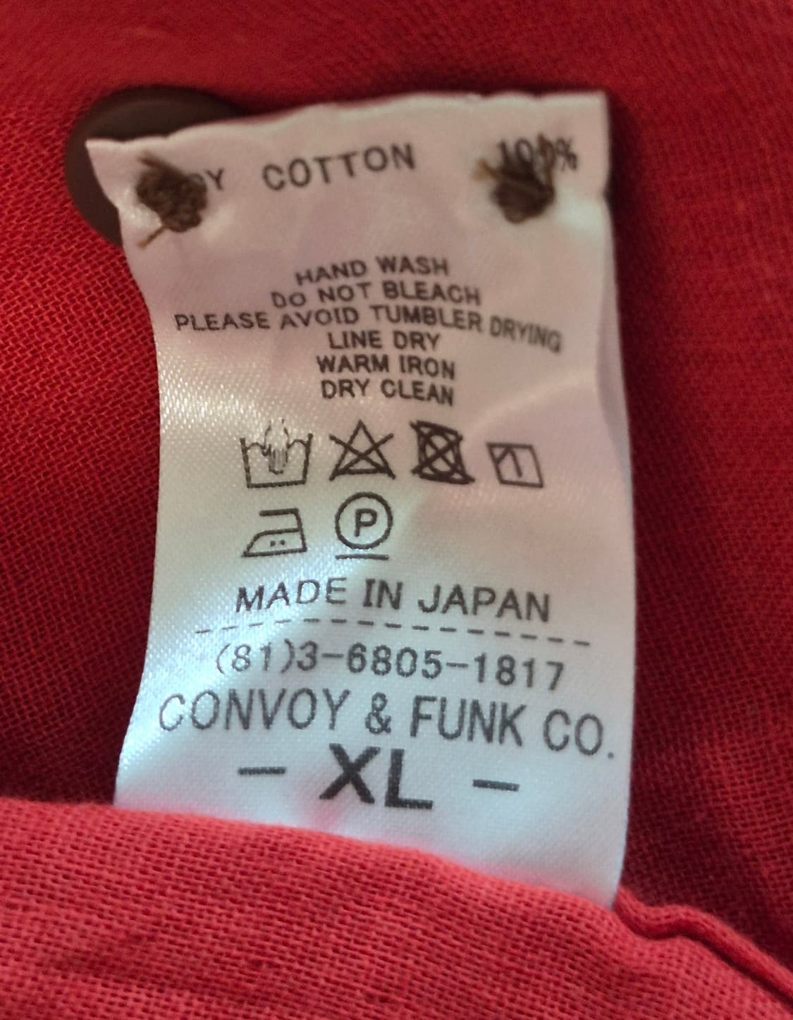 RADIALL Oriental 
Linen Shirt [XL] 상품이미지7