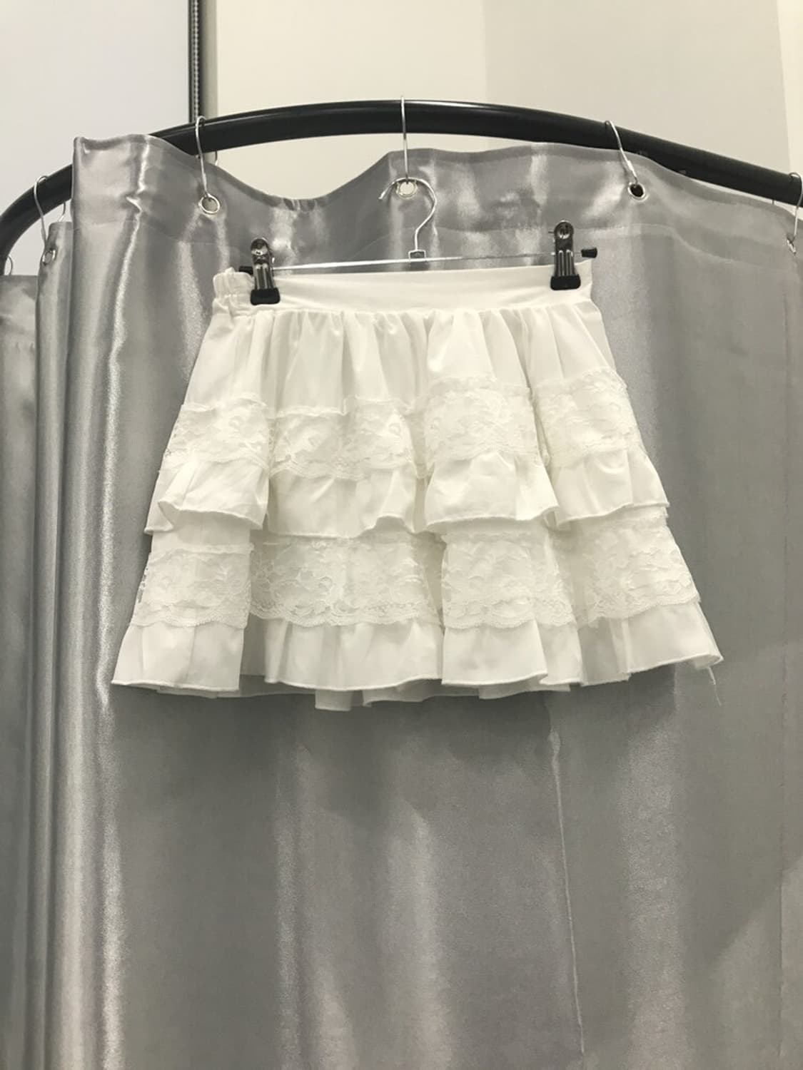 Jpn White Frill Mini Skirts 상품이미지4