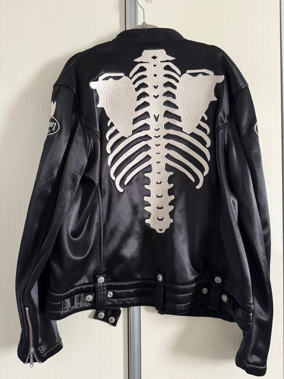 밴슨 본 라이더 자켓 블랙XL 상품이미지2