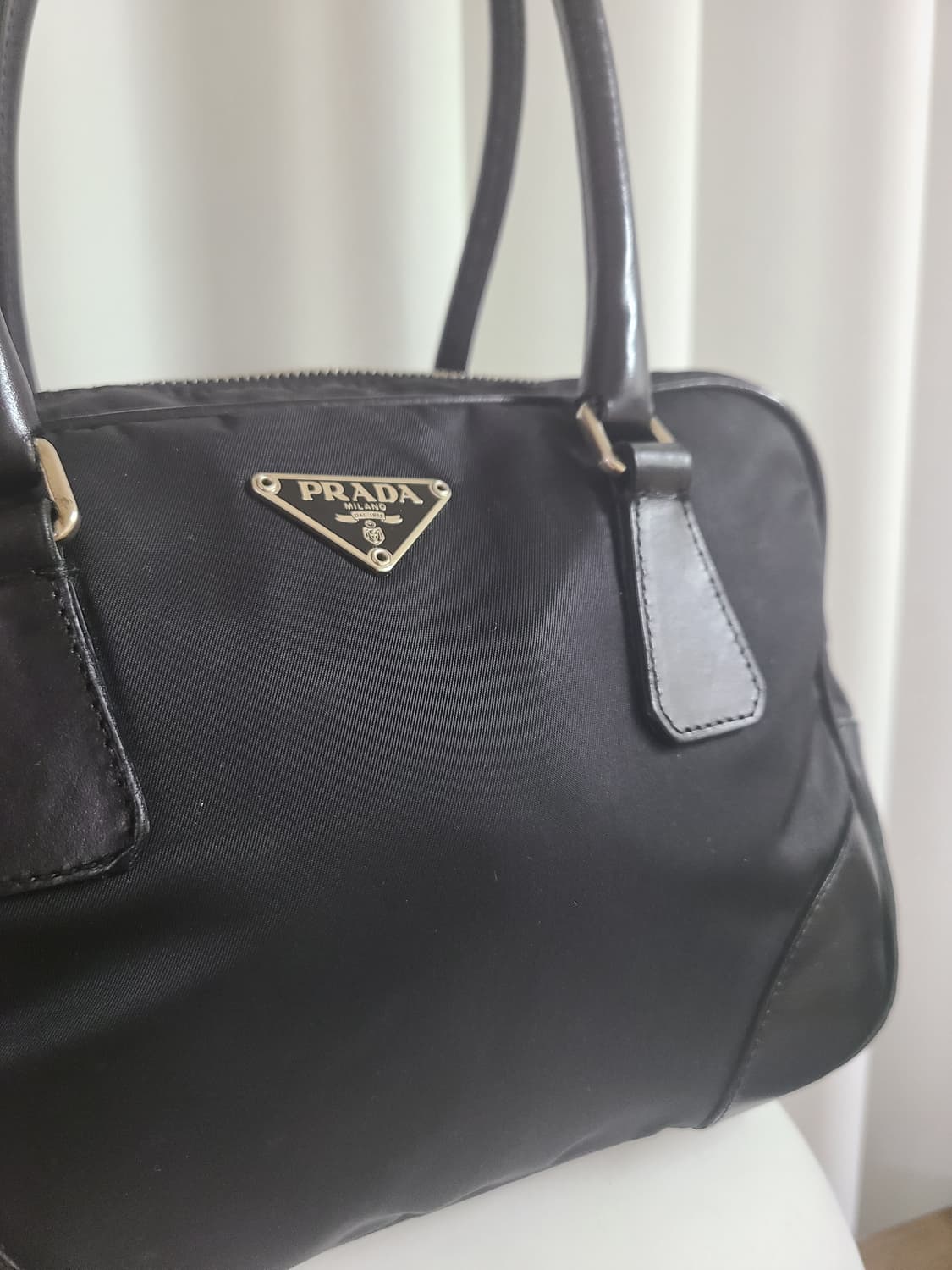 프라다 미니 볼링백 정품 상품이미지3