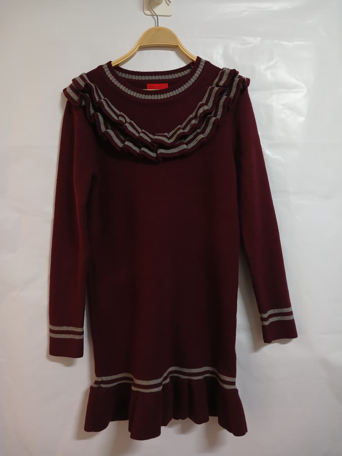 (F,실측95)아틀리에 나인 도톰니트 미디원피스 상품이미지1