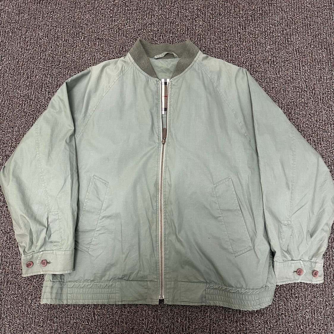 버버리 블루종 봄버 항공 야상 자켓 상품이미지1