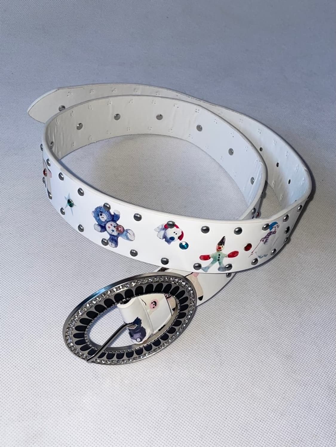 Kitsch printing stud belt 상품이미지2