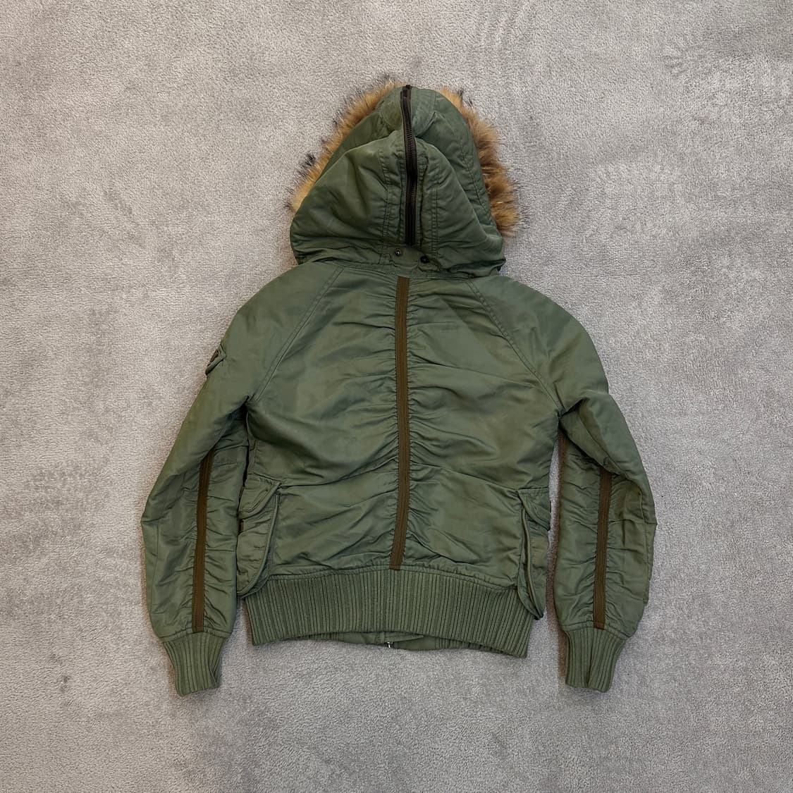 아비렉스 n2b 플라이트 자켓 카키 상품이미지4