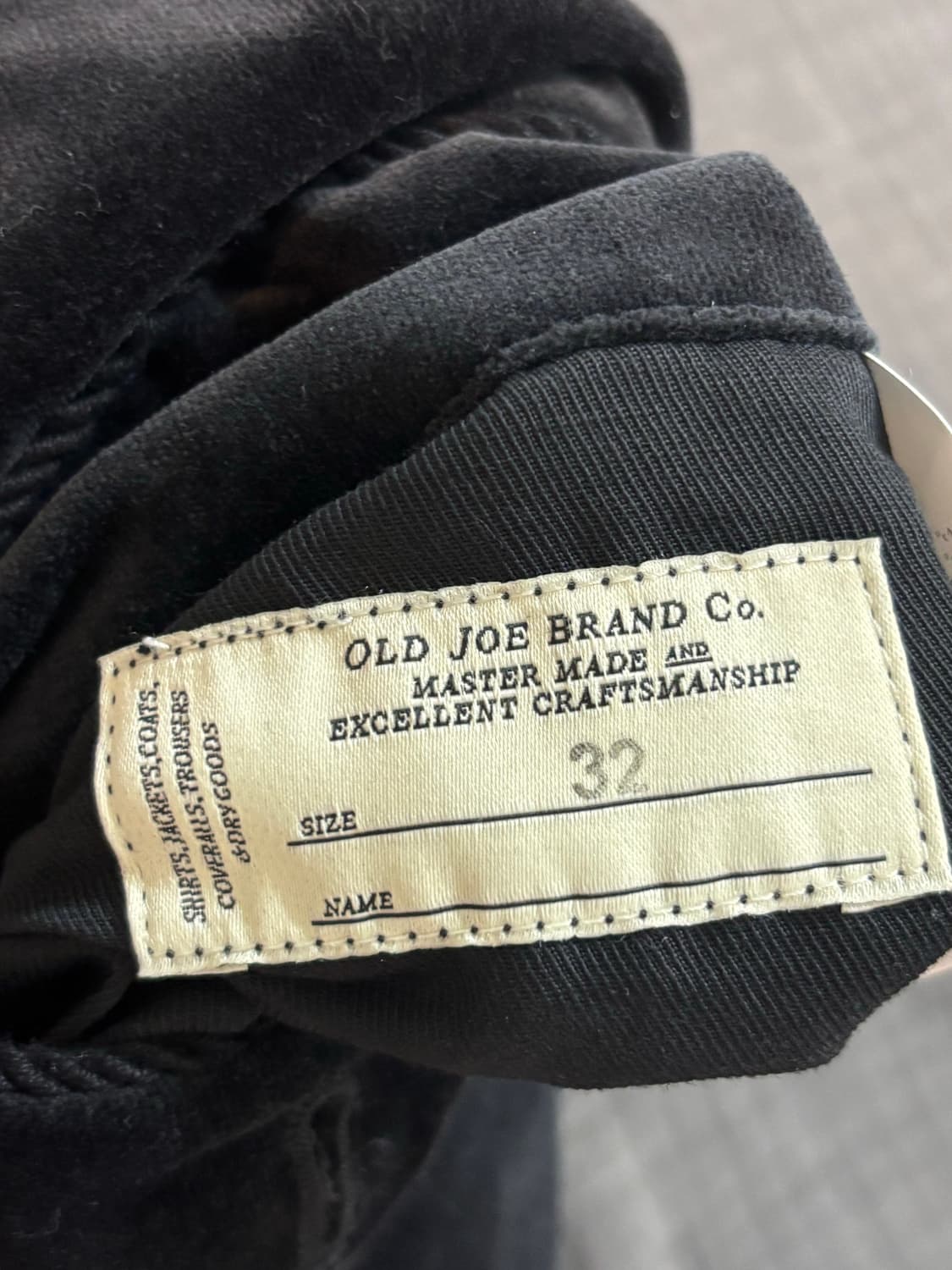 Old joe - FADED VELVET SPORTING TROUSER  상품이미지7