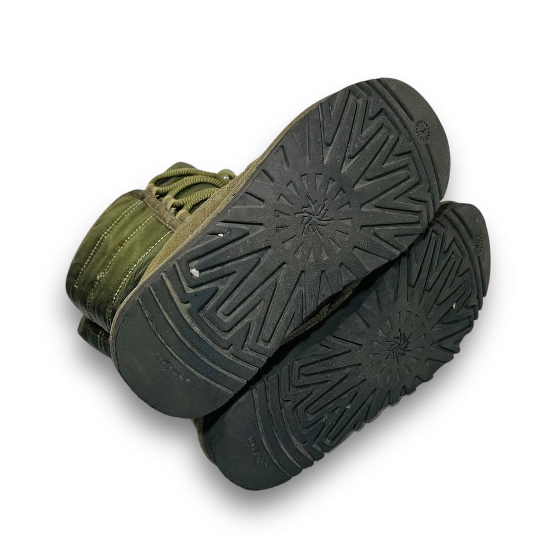 HOZ 아메리칸 글로시 카키 캐주얼 어그 부츠 상품이미지4