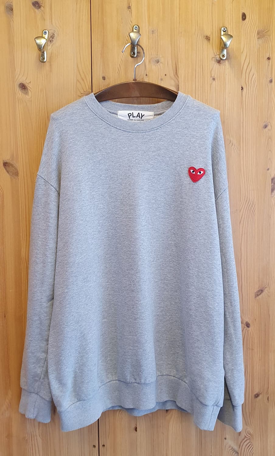 100/88.꼼데가르송 맨투맨(공용)  상품이미지1