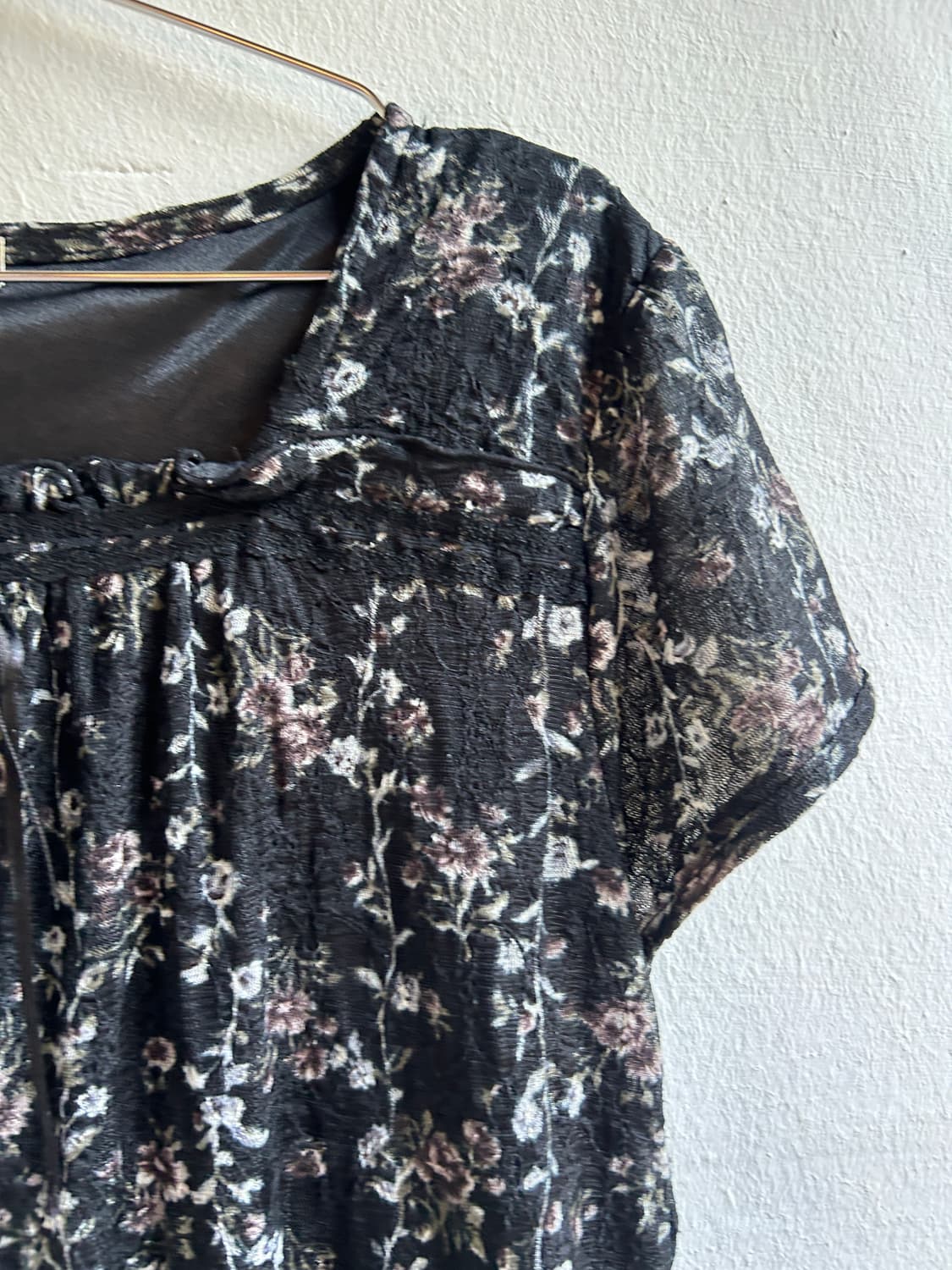 꽃 미니 원피스 상품이미지3