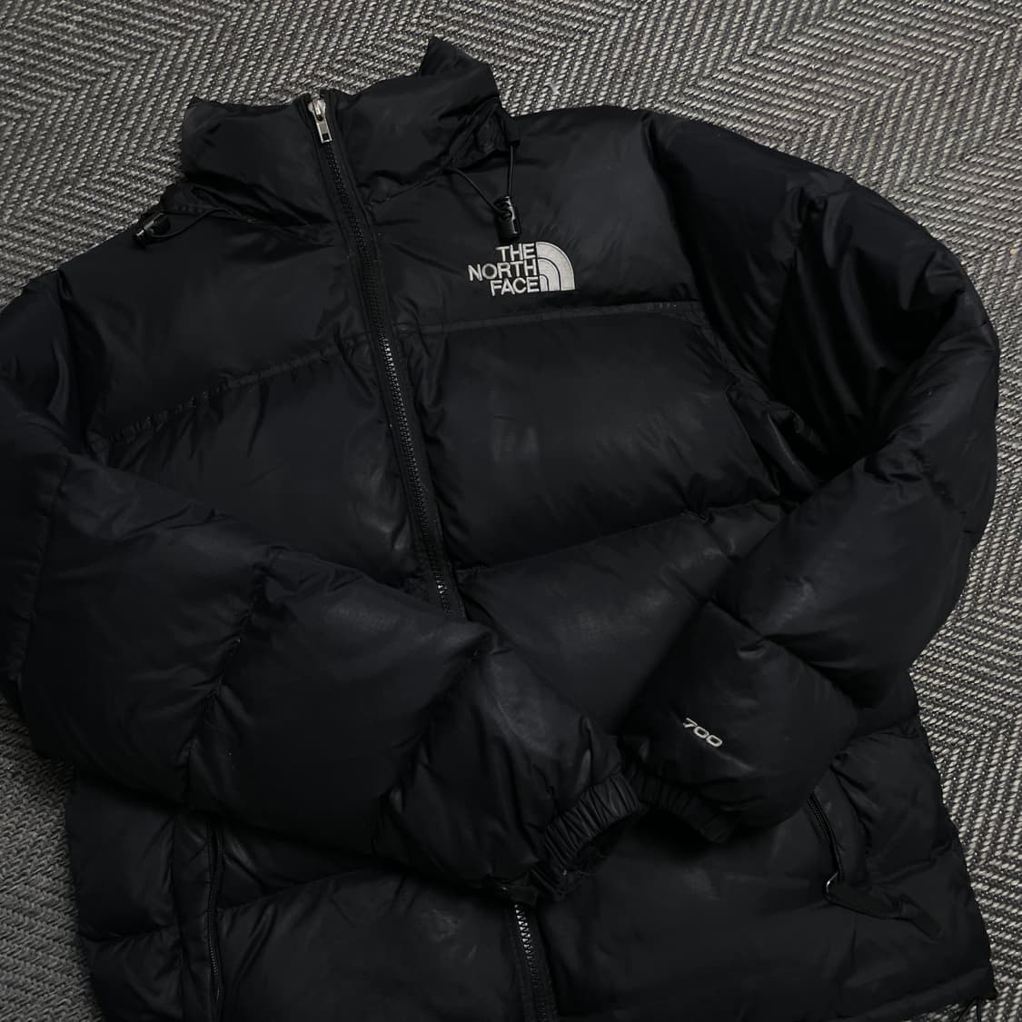노스페이스 눕시 700 다운 푸퍼 패딩 블랙y 5376 상품이미지3