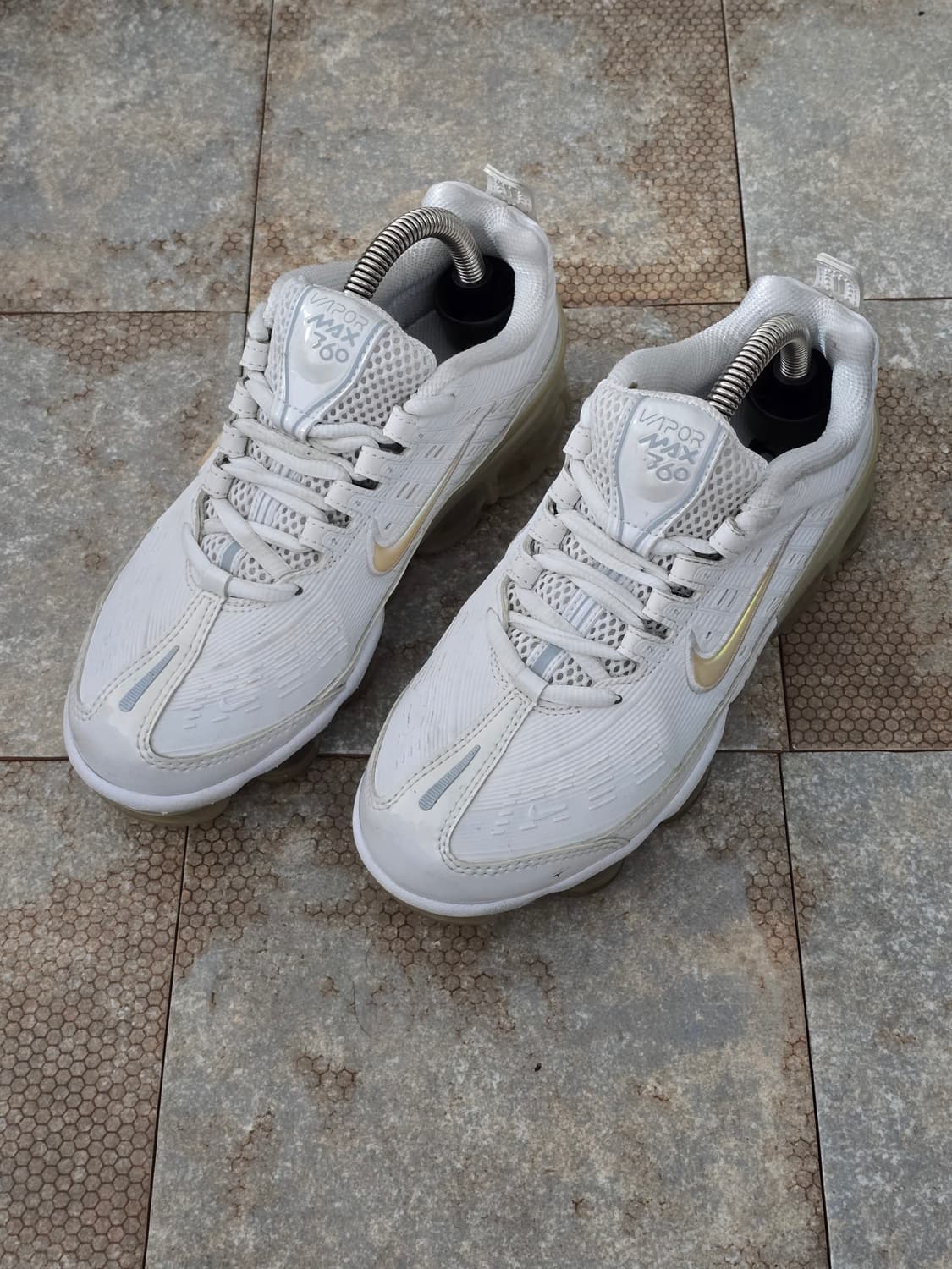 (230)나이키 에어 베이퍼맥스 360 트리플 화이트 상품이미지1