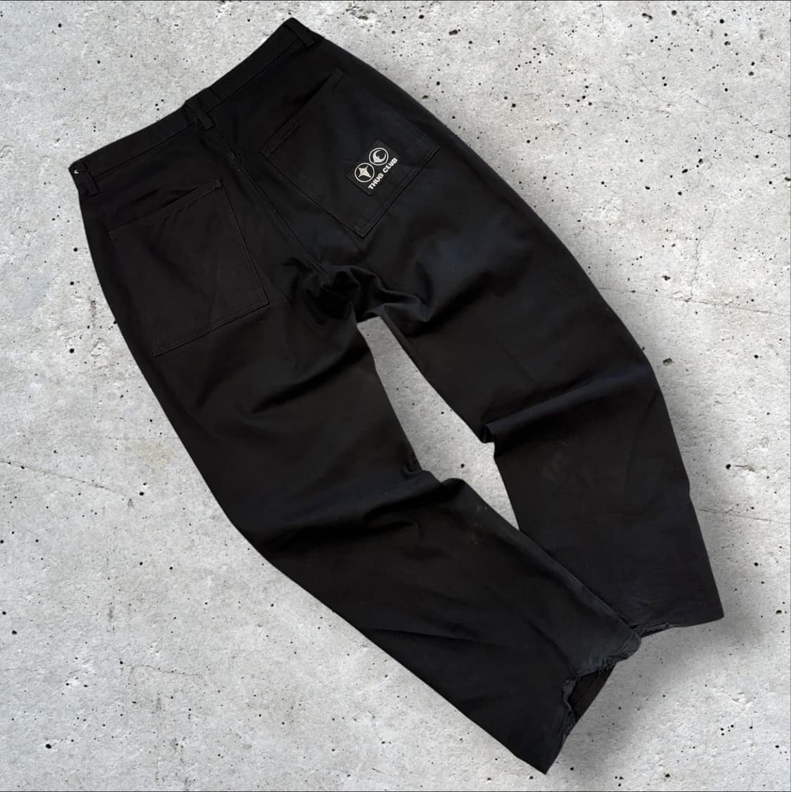 [3] 떠그클럽 블랙 워크 팬츠 블랙 D457 상품이미지2