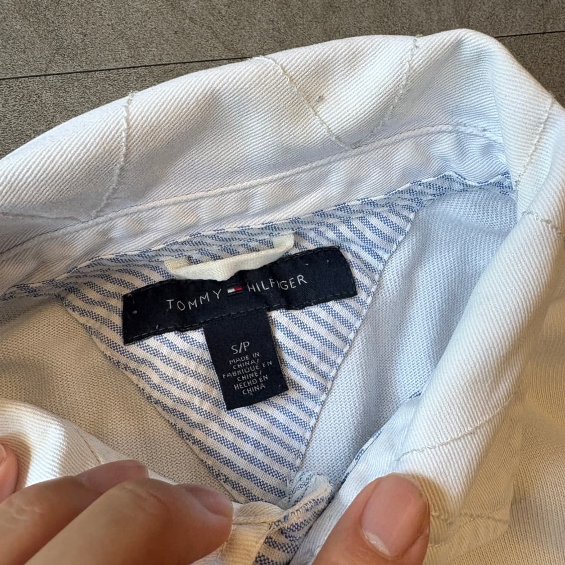 타미힐피거 정품 럭비 티셔츠 상품이미지6