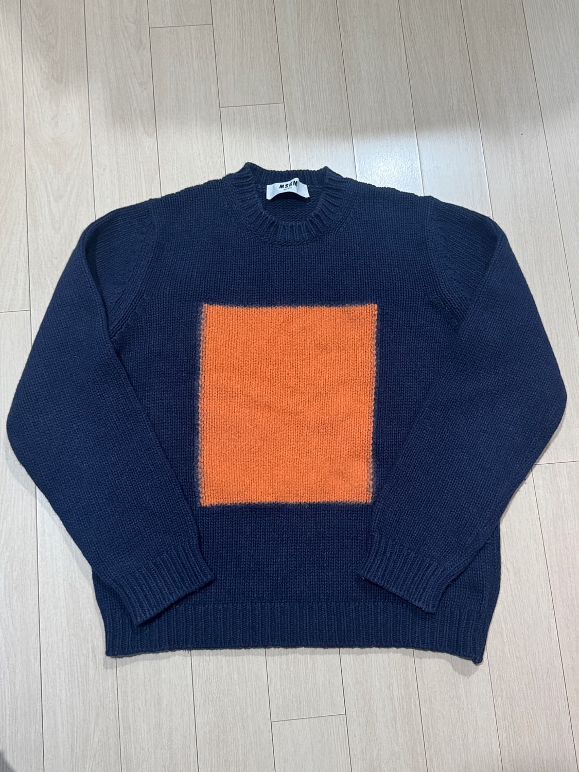 MSGM 네이비 니트 M 상품이미지1