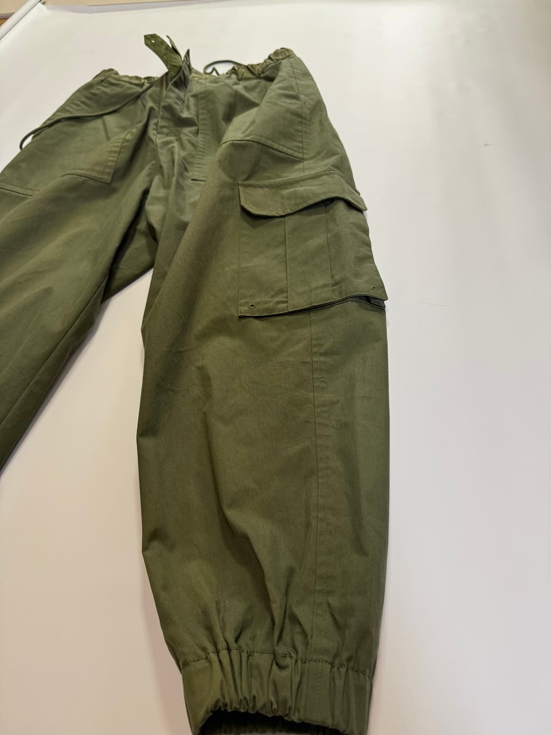 송지오 옴므 카키 조거 팬츠(46사이즈) 상품이미지4