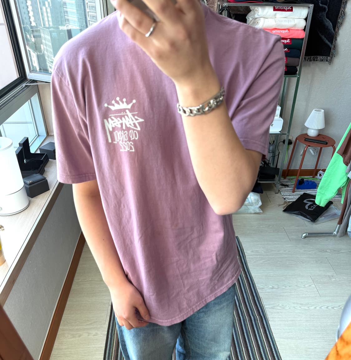 스투시 피그먼트 반팔 티셔츠 상품이미지1