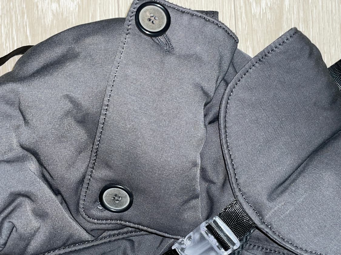 파히섬 탠스댄스 버튼 미니 백팩 차콜 상품이미지8