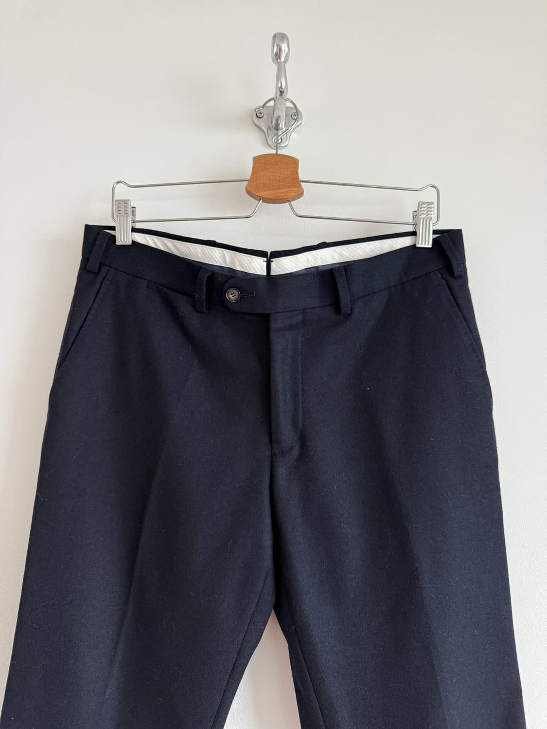 수트서플라이(SUITSUPPLY) 울 팬츠(네이비, 패브릭: 이태리) 상품이미지3