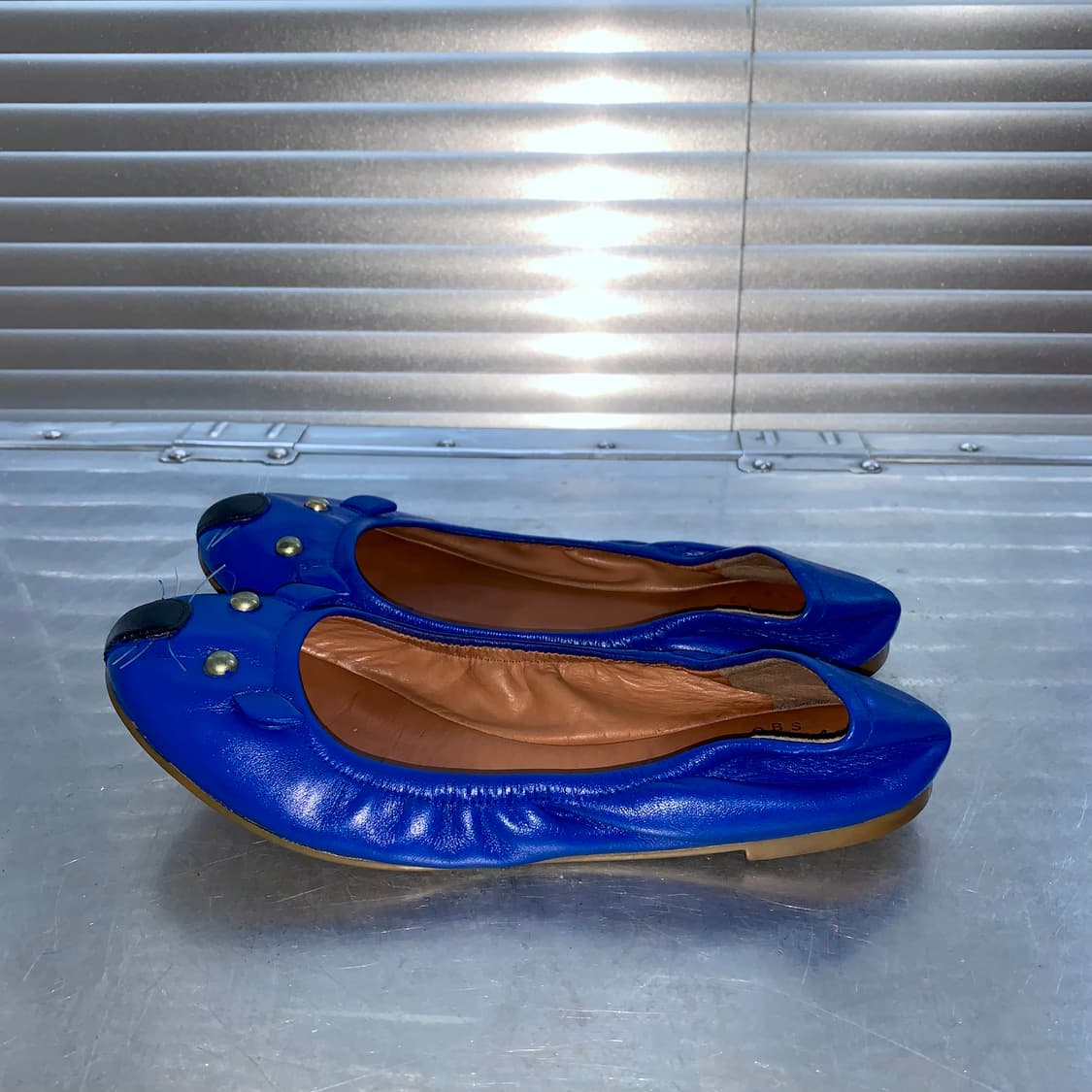 00s 마크 제이콥스 스웨이드 마우스 발레 플랫 상품이미지2